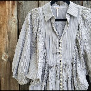 Free People oversized boho dress